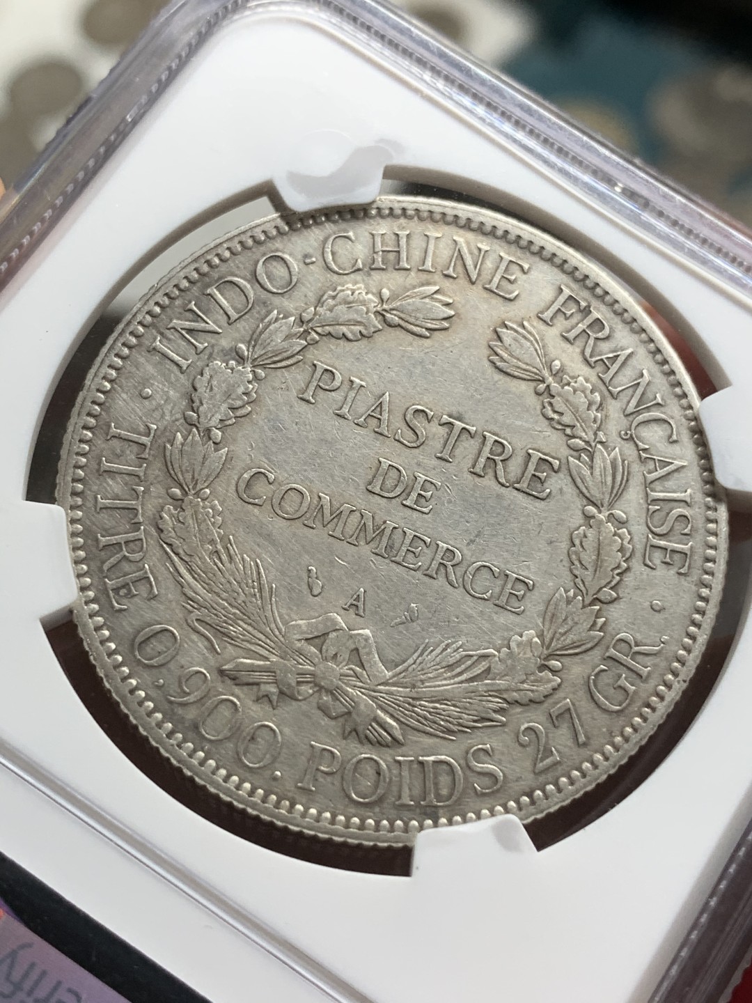 《竞宝斋》第75场-本周日，周一2场连拍（全场不限金额包邮） NGC 1925年坐洋银币，味道不错，比较少的年份。