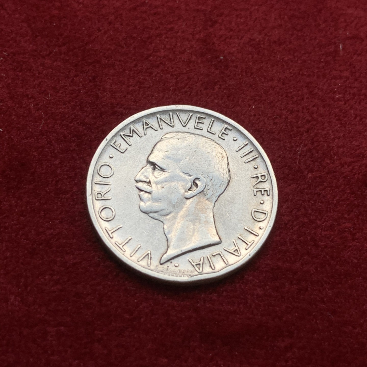 《竞宝斋》第75场-本周日，周一2场连拍（全场不限金额包邮） 意大利 1929年 小鹰 5里拉 银币