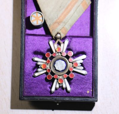 大猫徽章拍卖第197期 - 日本六等瑞宝章