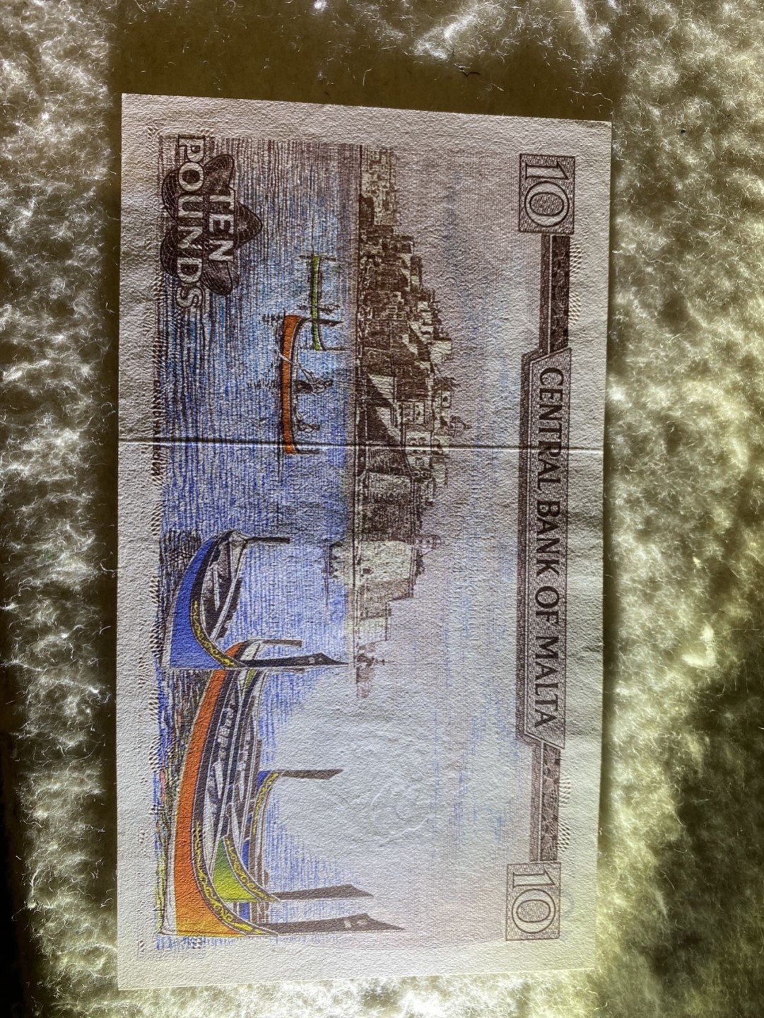 收藏联盟Quantum Auction 第175期拍卖 1967年马耳他10镑彩背船  UNC品相请详参照片