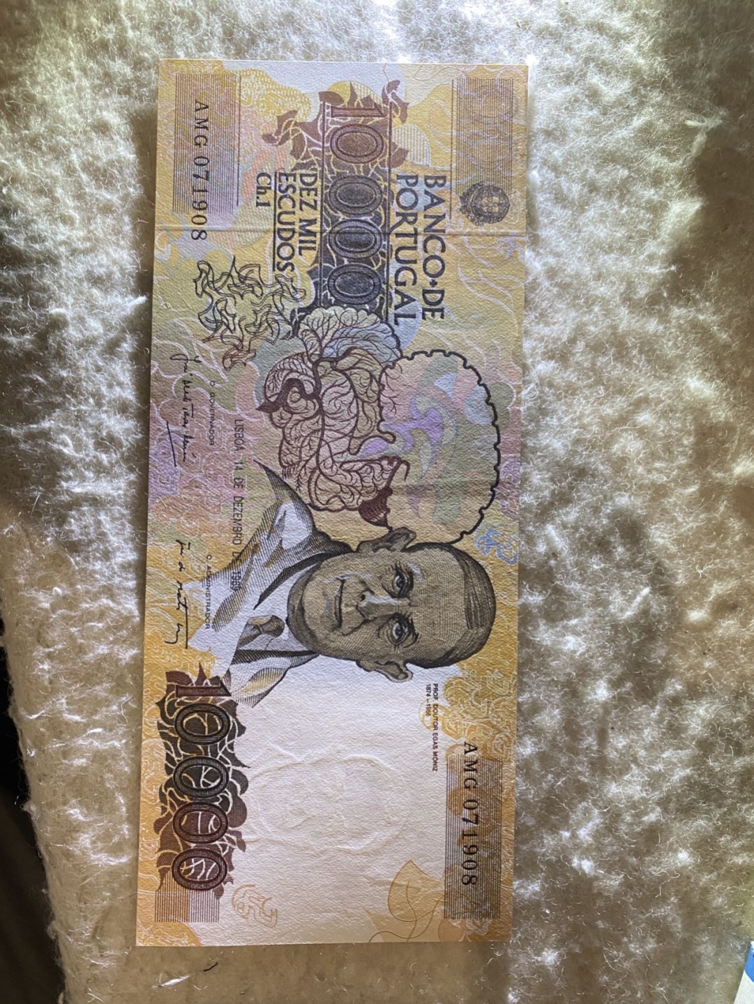 收藏联盟Quantum Auction 第175期拍卖 1989年葡萄牙10000埃库多斯 UNC-详细见图