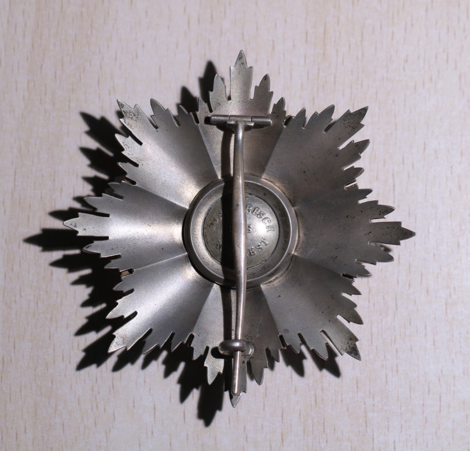 大猫徽章拍卖第197期 大十字级罗马尼亚王冠勋章 原盒 好品