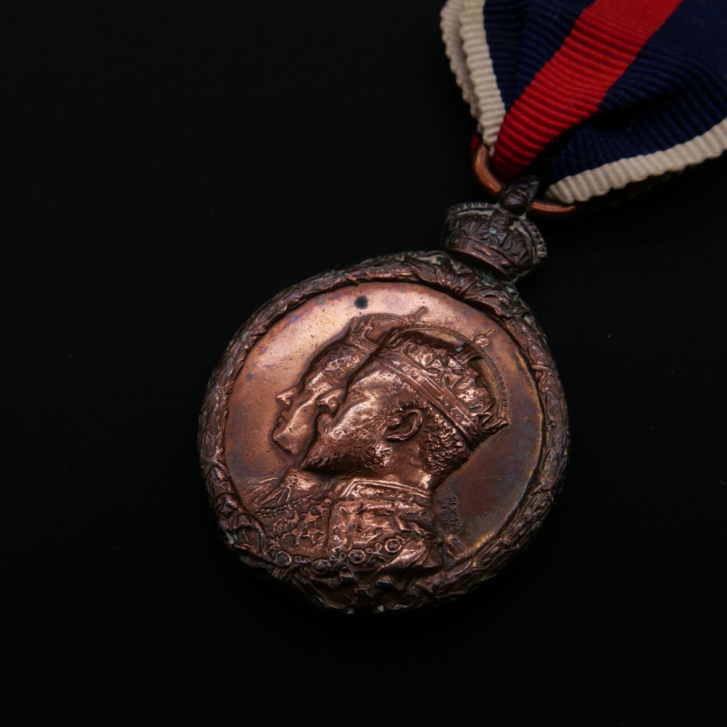 勋章奖章交易所7月23日拍卖 英国爱德华七世登基奖章