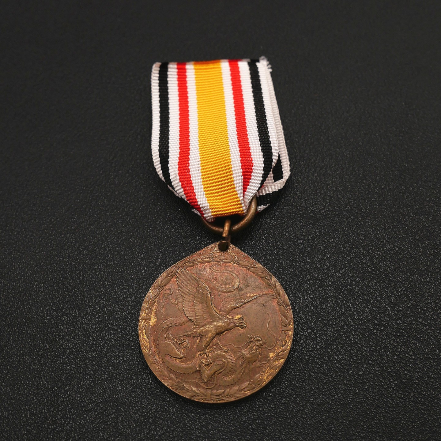 勋章奖章交易所7月23日拍卖 德国1900庚子事变侵华战争奖章（铜质战斗人员版）