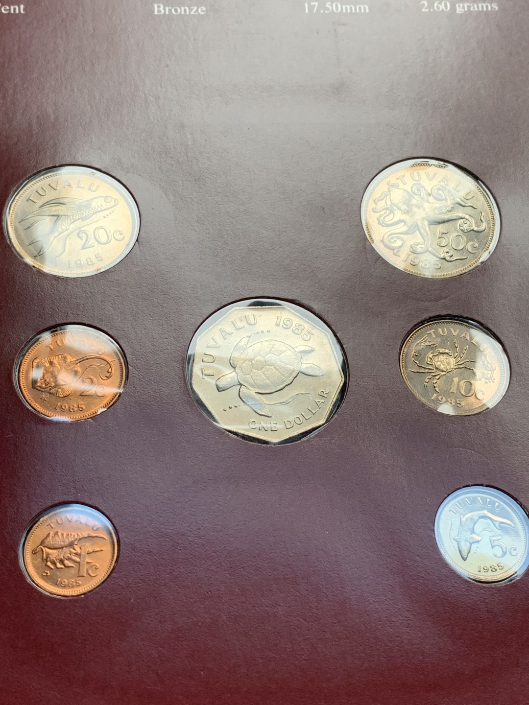 《竞宝斋》第76场-本周日，周一2场连拍（全场不限金额包邮） 3套一组 图瓦卢1985年清年份套币全套+马耳他1986年清年份船版套币全套，富兰克林精选品种