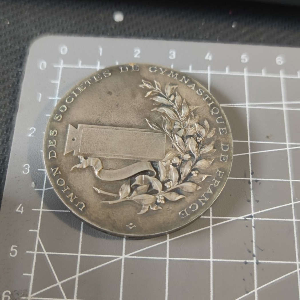 gush小明220721 法国体操联合会镀银铜章
