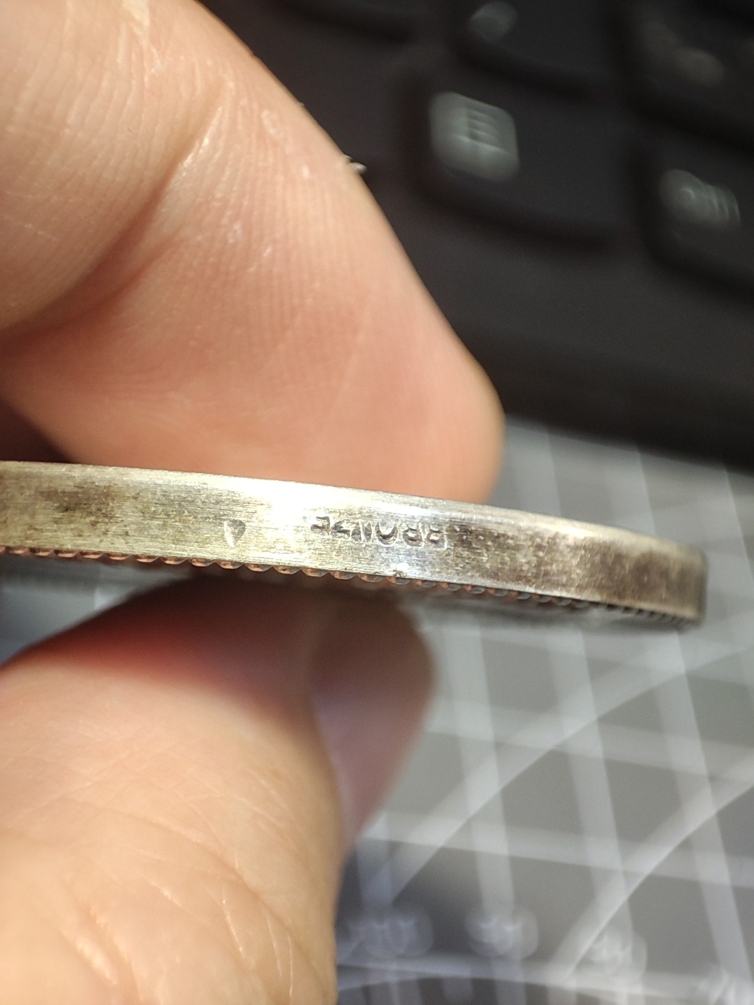 gush小明220721 法国公证处镀银铜章