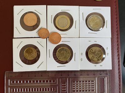 硬币专场4（精品场） - 全新卷拆 奥地利欧元硬币一套