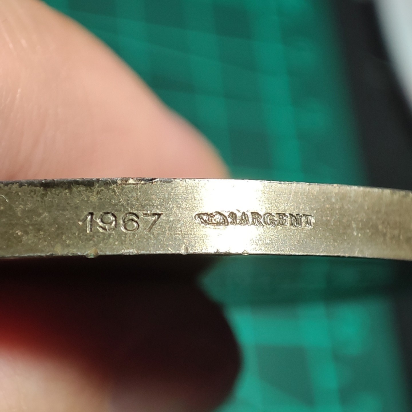 gush小明220721 法国圣玛丽奥隆镇纪念银章 巴黎造币厂950银