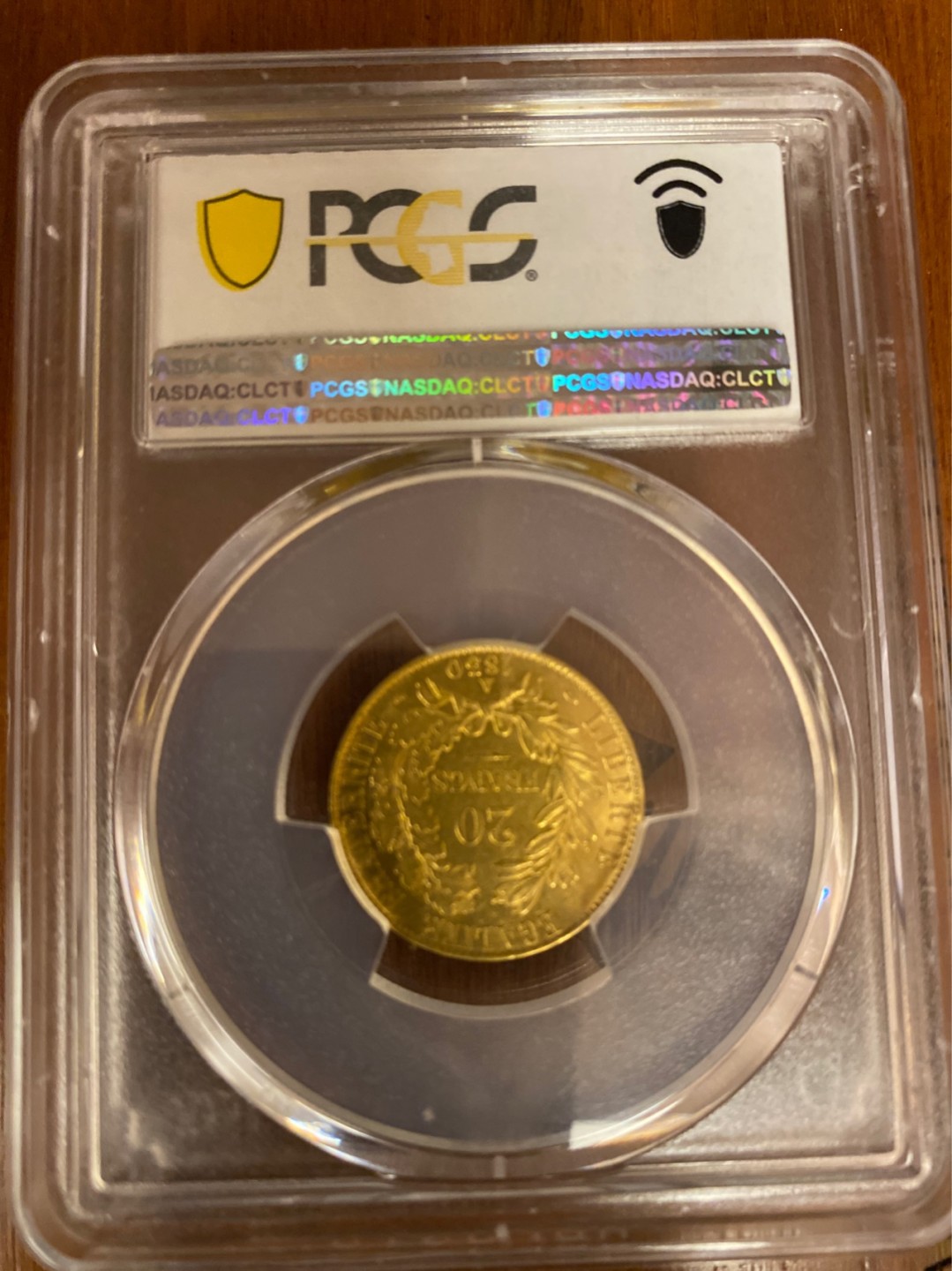 收藏联盟Quantum Auction 第178期拍卖 今晚七点开拍 1950年法国20法郎金币 PCGS MS62