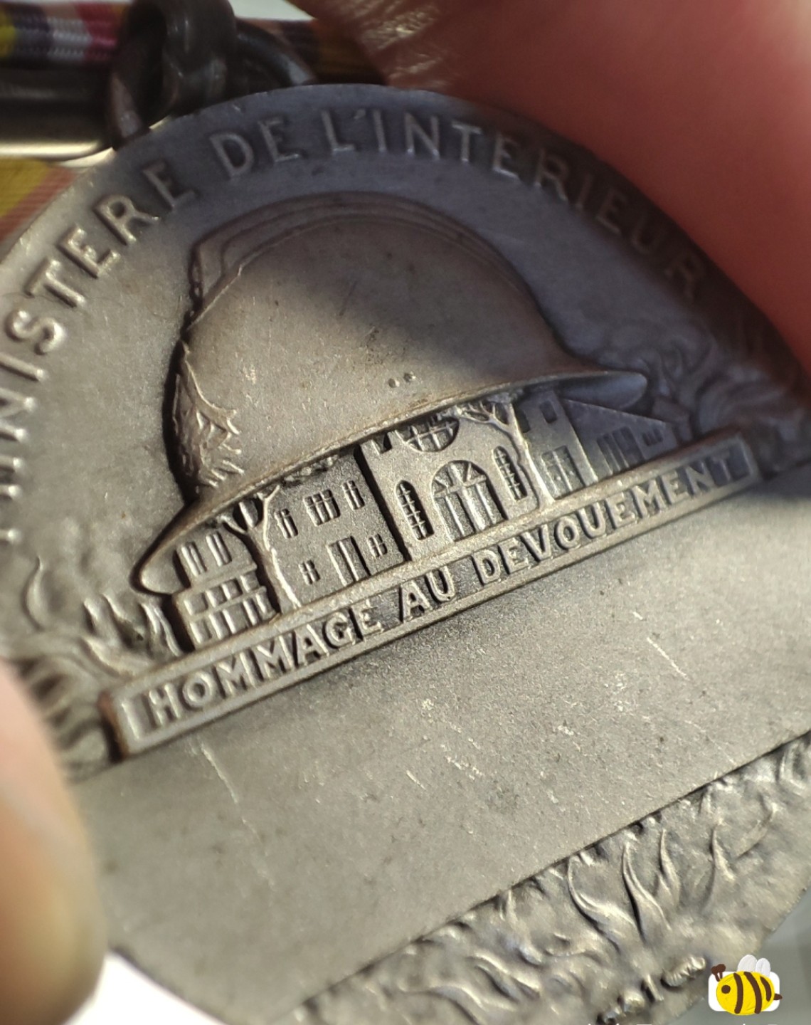 gush小明220721 1935法国消防银章 巴黎造币厂950银