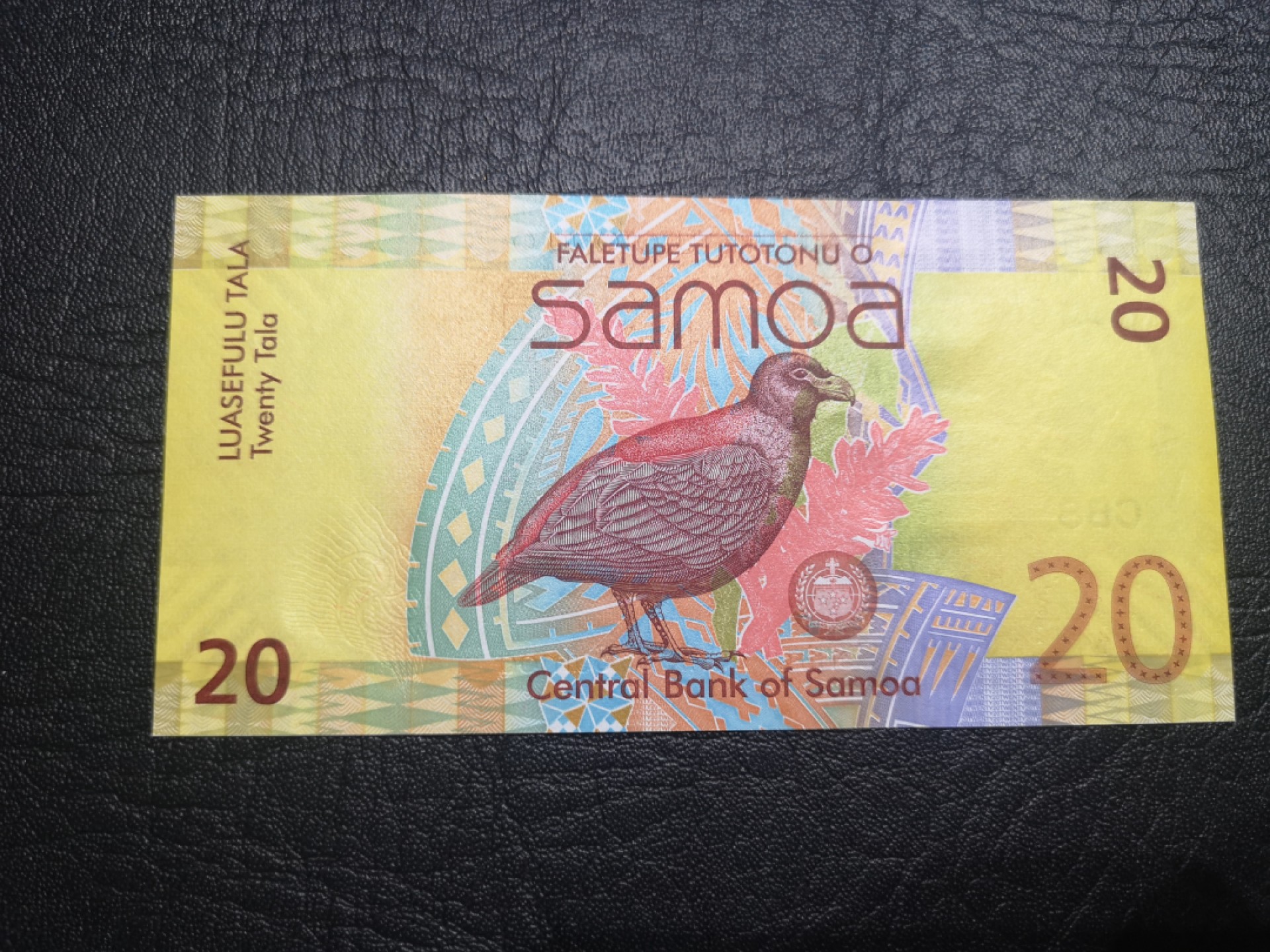 《外钞收藏家》第一百九十期 萨摩亚20 获奖币评选之一 全新UNC