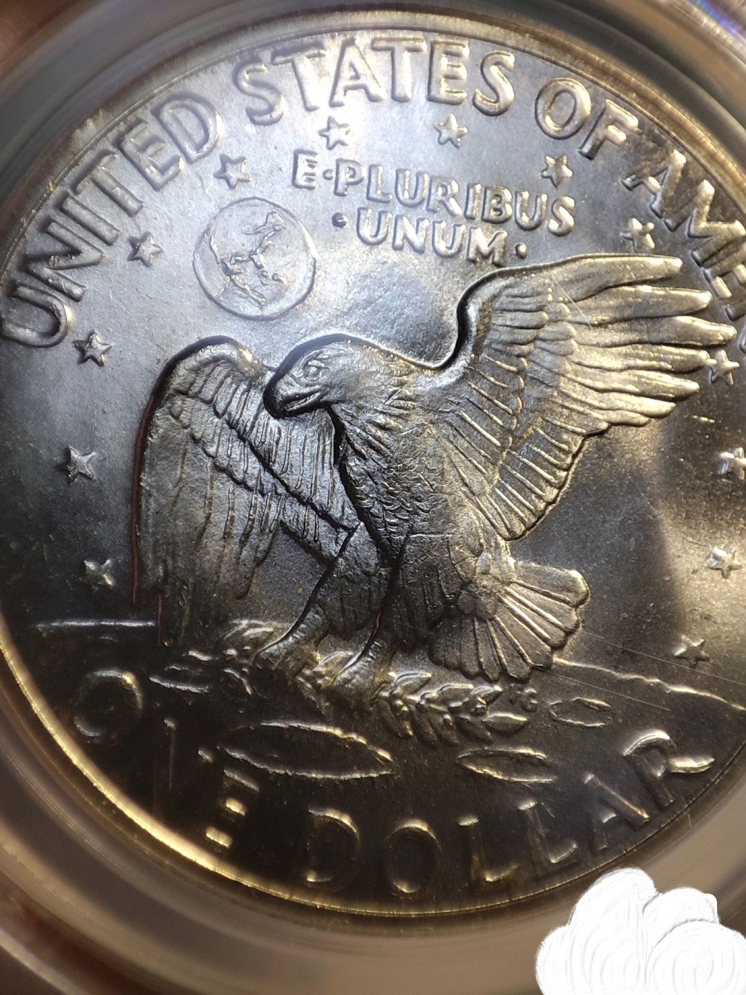 gush小明220721 1971艾森豪威尔1美元大银币