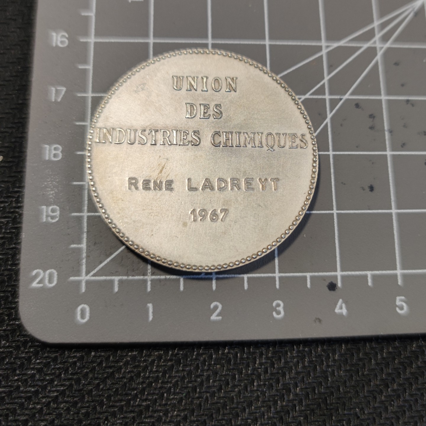 gush小明220721 法国公证处镀银铜章