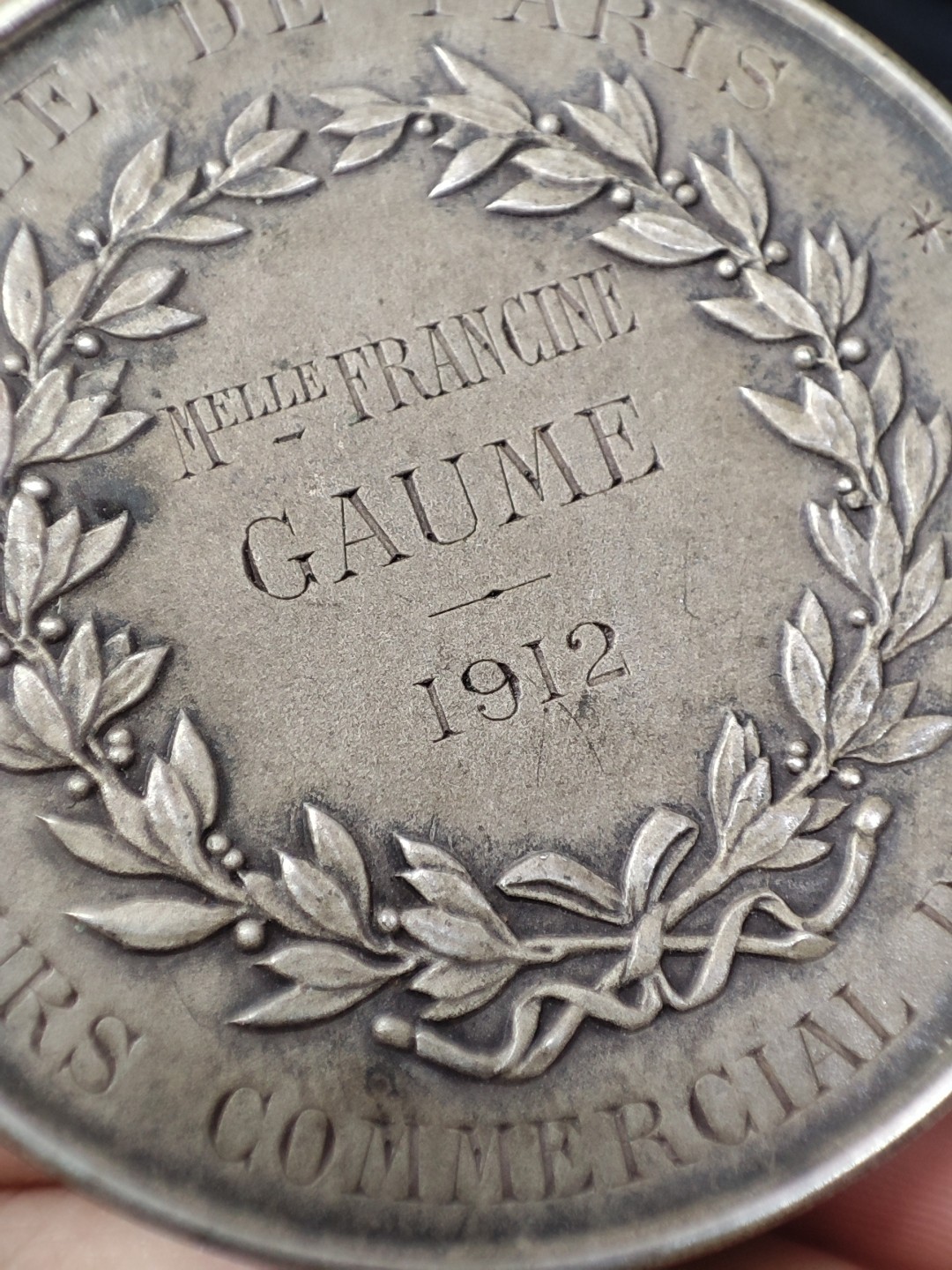 gush小明220721 法国1912雅典娜女神银章 巴黎造币厂高浮雕