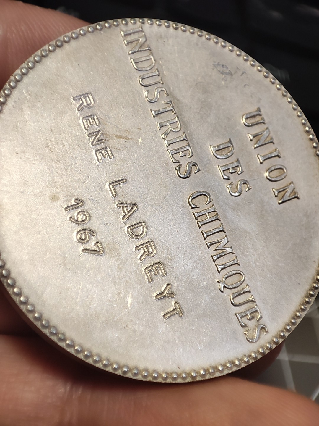 gush小明220721 法国公证处镀银铜章