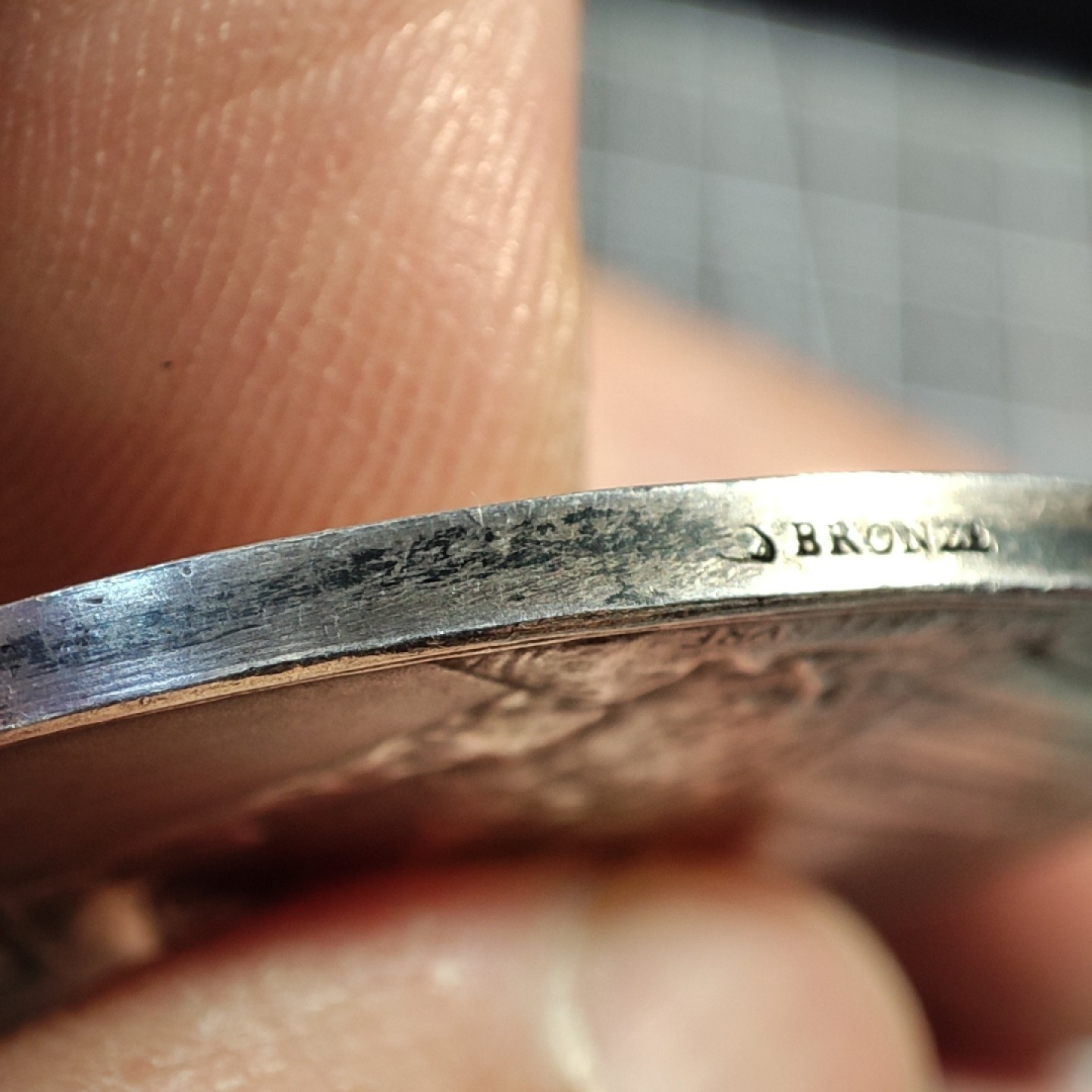 gush小明220721 法国1902读书镀银铜章 巴黎造币厂