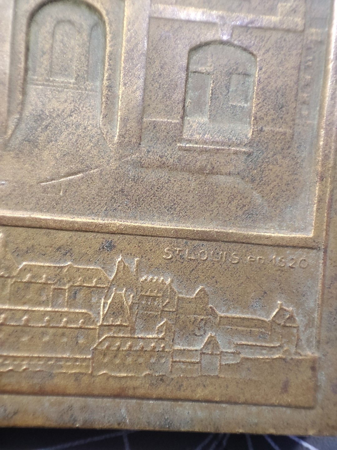 gush小明220721 法国景观建筑纪念铜章1931 口腔医学家纪念，巴黎造币厂