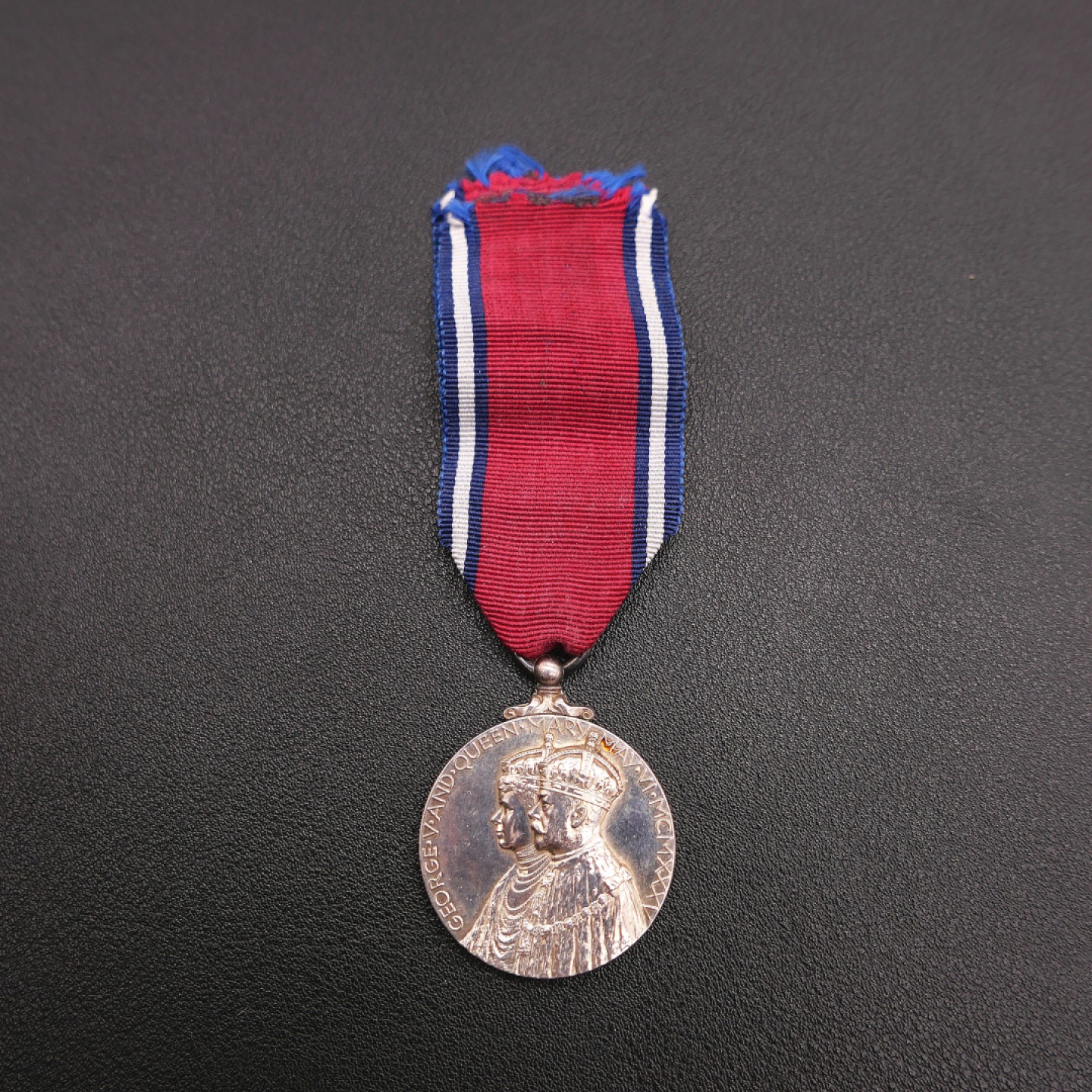 勋章奖章交易所7月23日拍卖 银质英国乔治五世银禧（登基25年）奖章