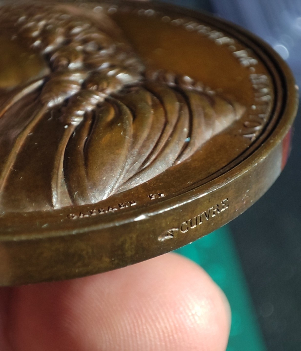 gush小明220721 法国人物大铜章艺术麦朵尔