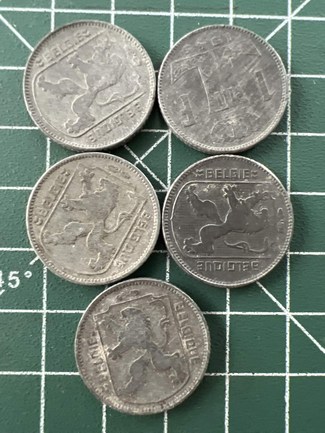 泡泡堂第二十九期  世界硬币纪念章专场（无押金，无佣金，捡漏，全场20包邮，偏远地区除外） 捷克二战老币5个