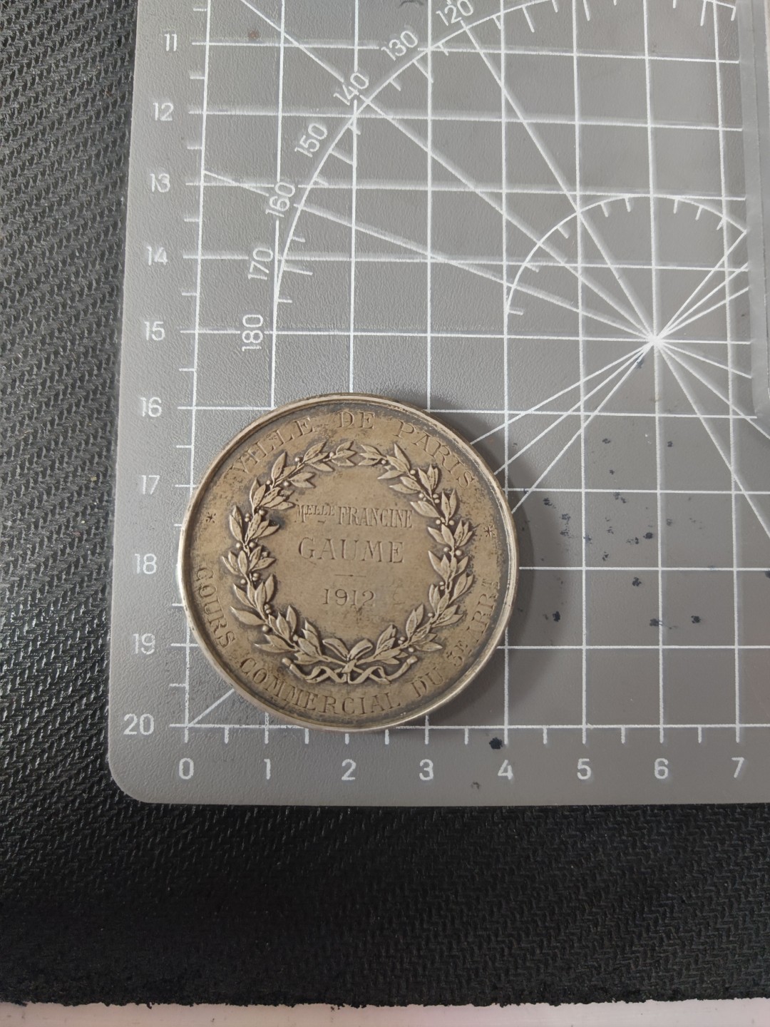 gush小明220721 法国1912雅典娜女神银章 巴黎造币厂高浮雕