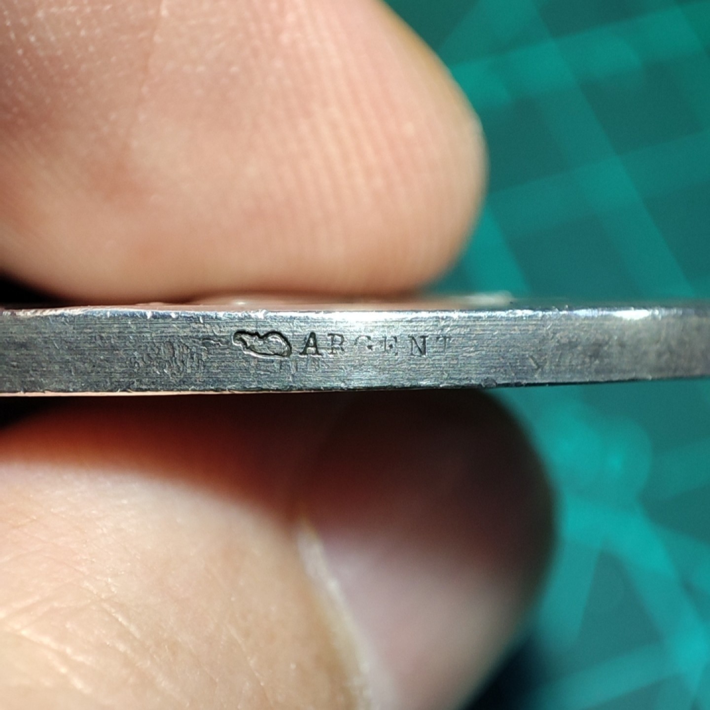 gush小明220721 法国1901年艺术麦朵儿银章 塞纳河拍卖商纪念，李维章牌