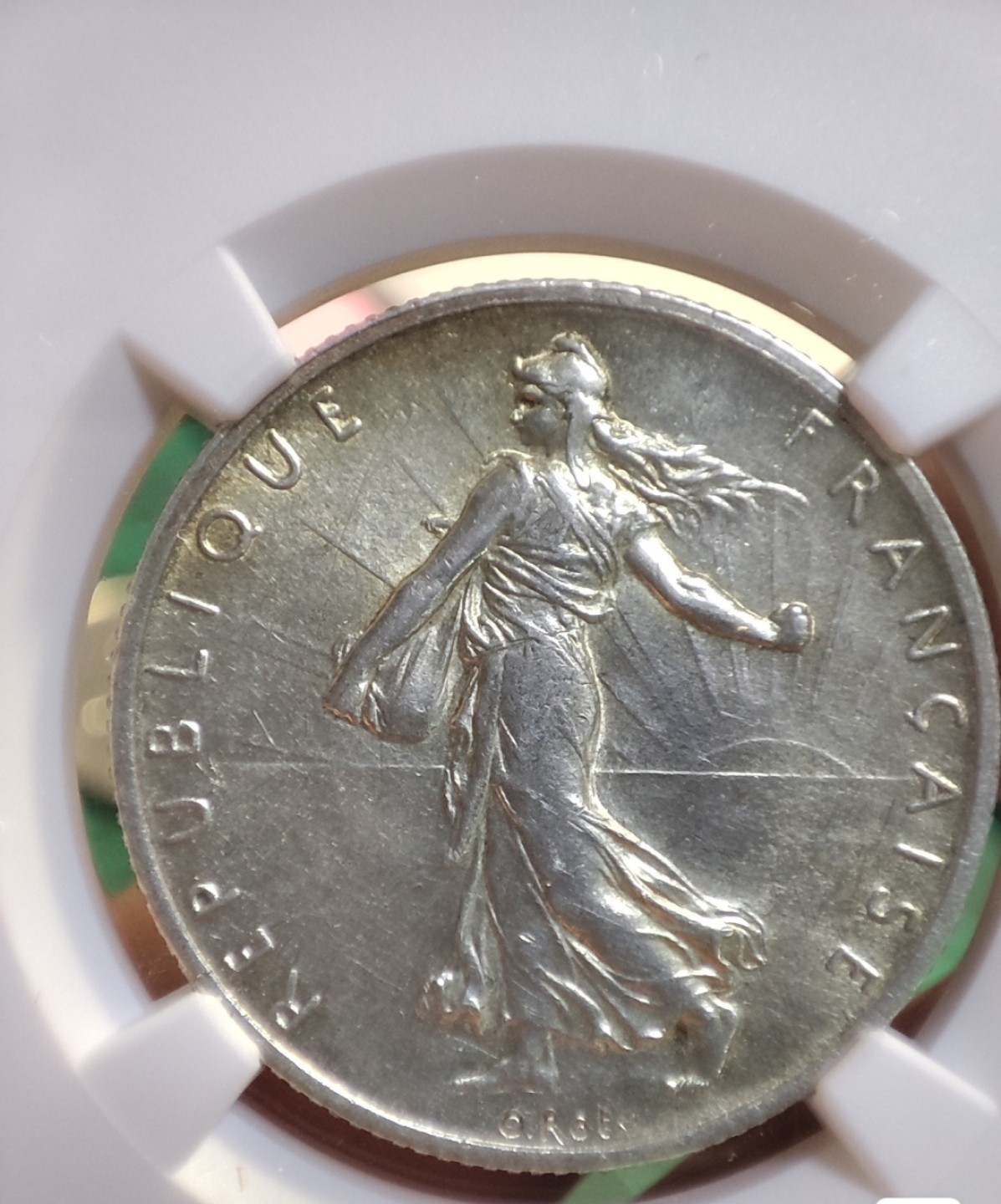 gush小明220721 法国1916年2f银币