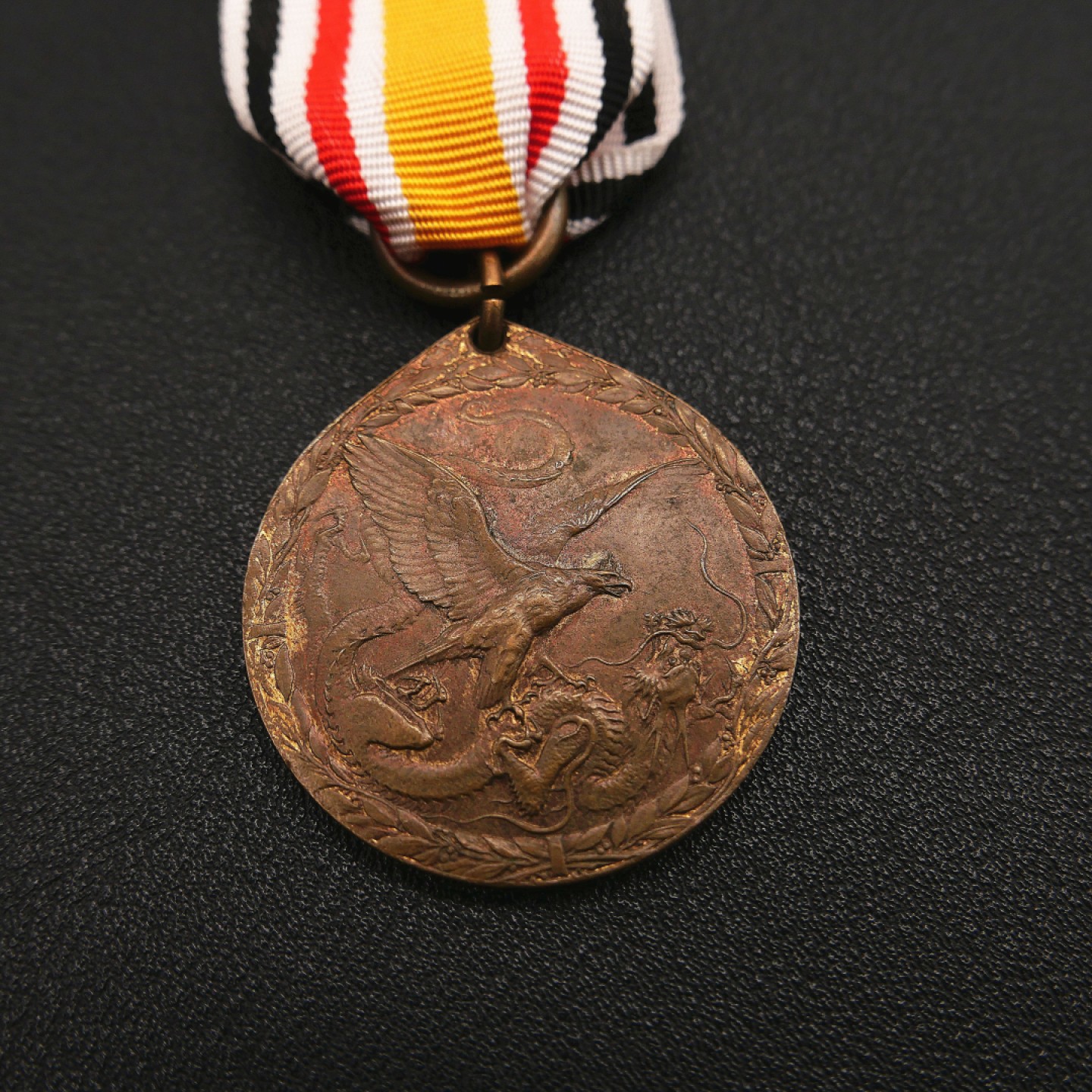 勋章奖章交易所7月23日拍卖 德国1900庚子事变侵华战争奖章（铜质战斗人员版）