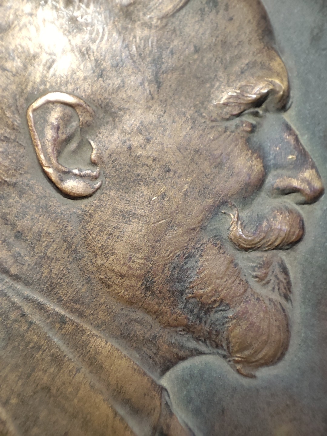 gush小明220721 法国景观建筑纪念铜章1931 口腔医学家纪念，巴黎造币厂