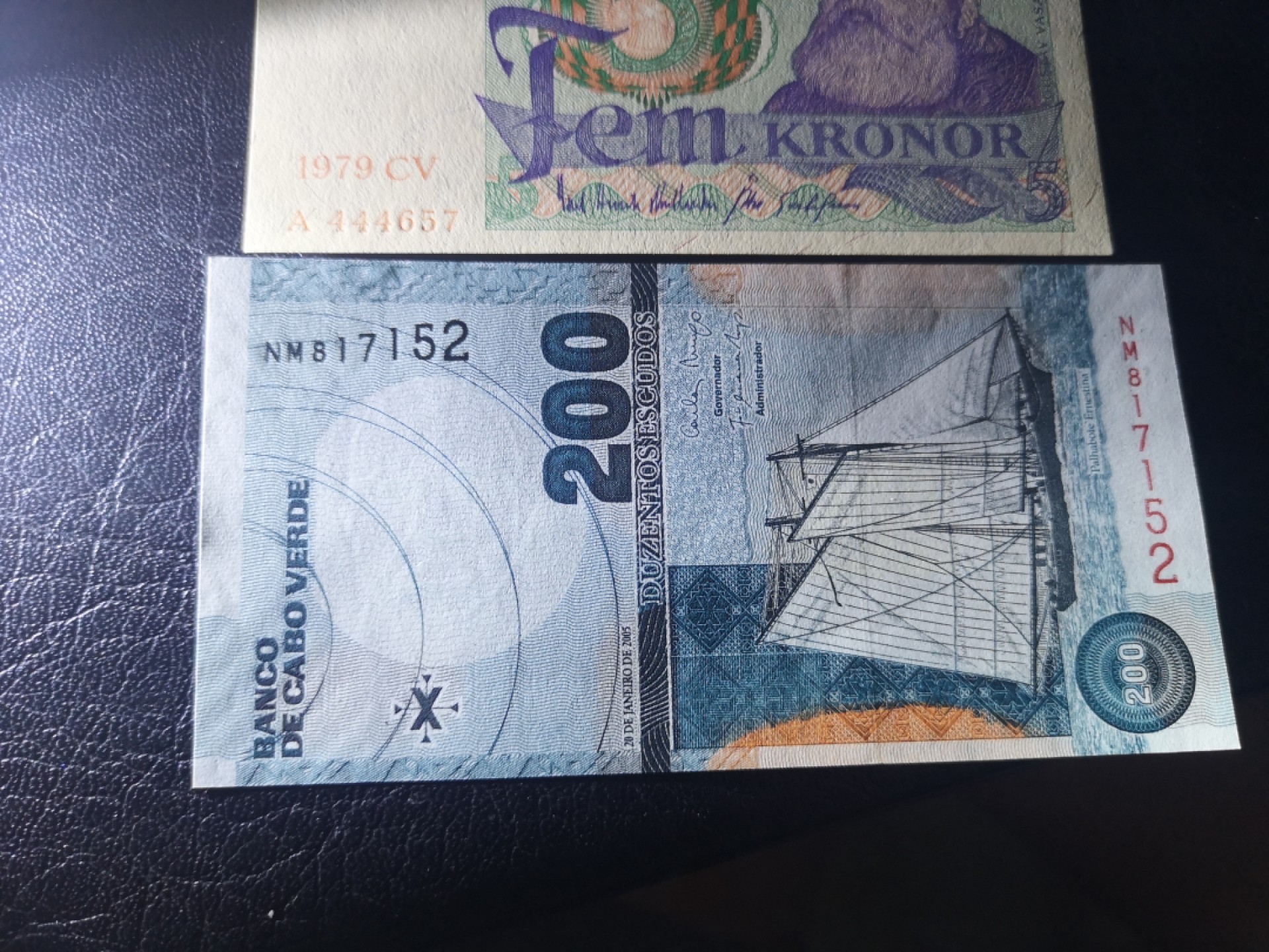 《外钞收藏家》第一百九十期 佛得角、瑞典、土库曼斯坦 三张精美纸币一起 全新UNC