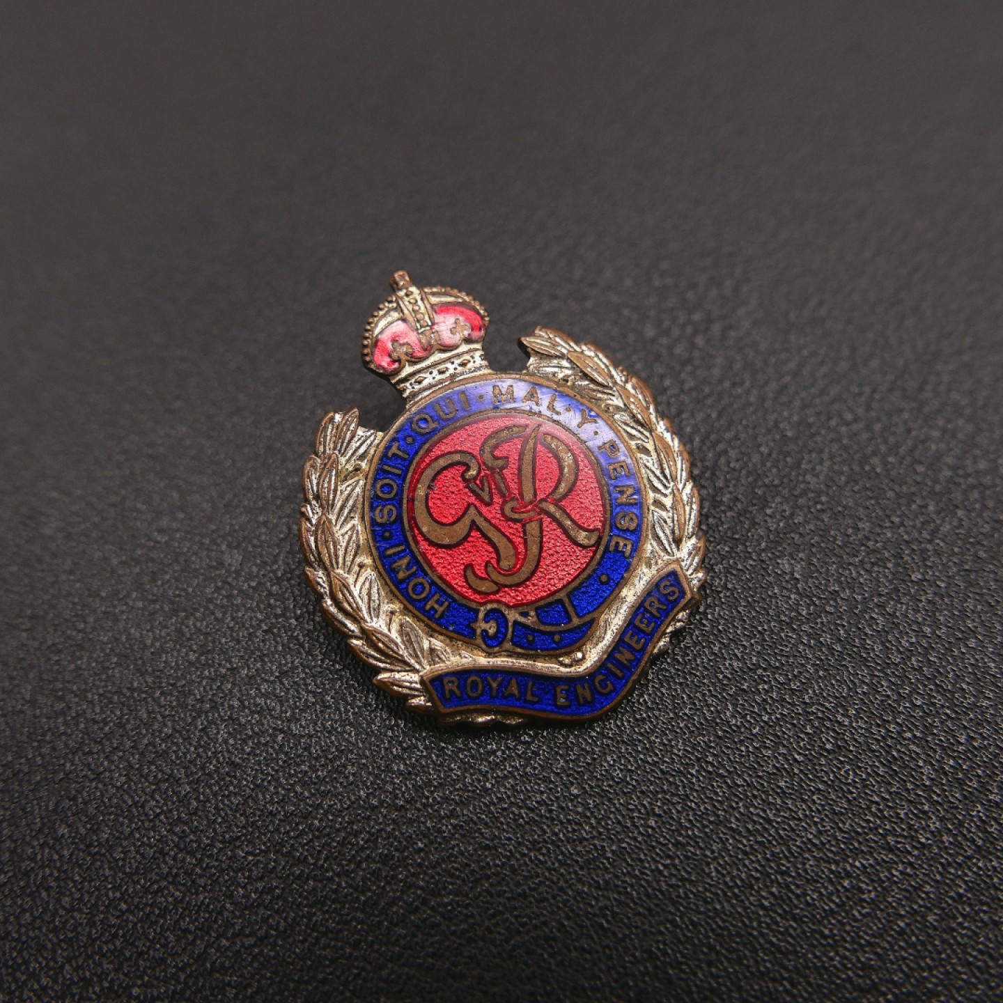 勋章奖章交易所7月23日拍卖 英国国王时期皇家工兵徽章