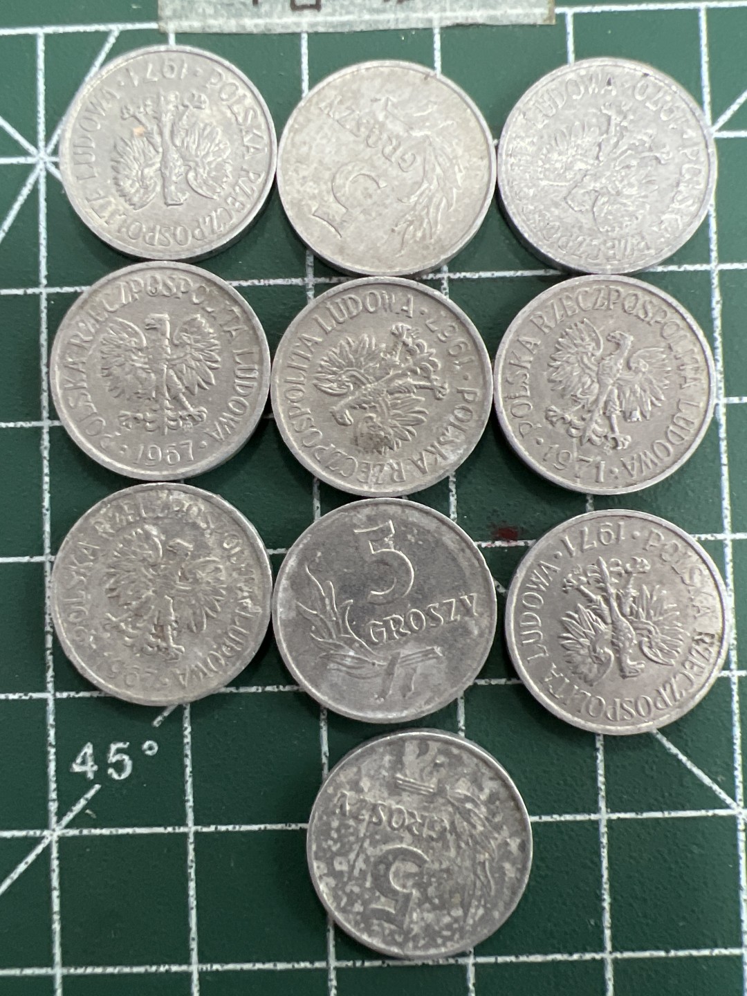 泡泡堂第三十一期  世界硬币纪念章专场（无押金，无佣金，捡漏，全场20包邮，偏远地区除外） 波兰五分十个