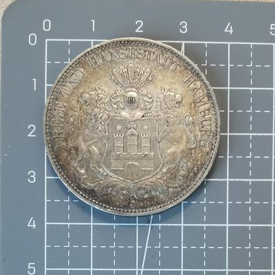 🔥奇货可居🔥 第十九场 世界钱币专场 【炎夏】 - 德国汉堡 1904年 5马克