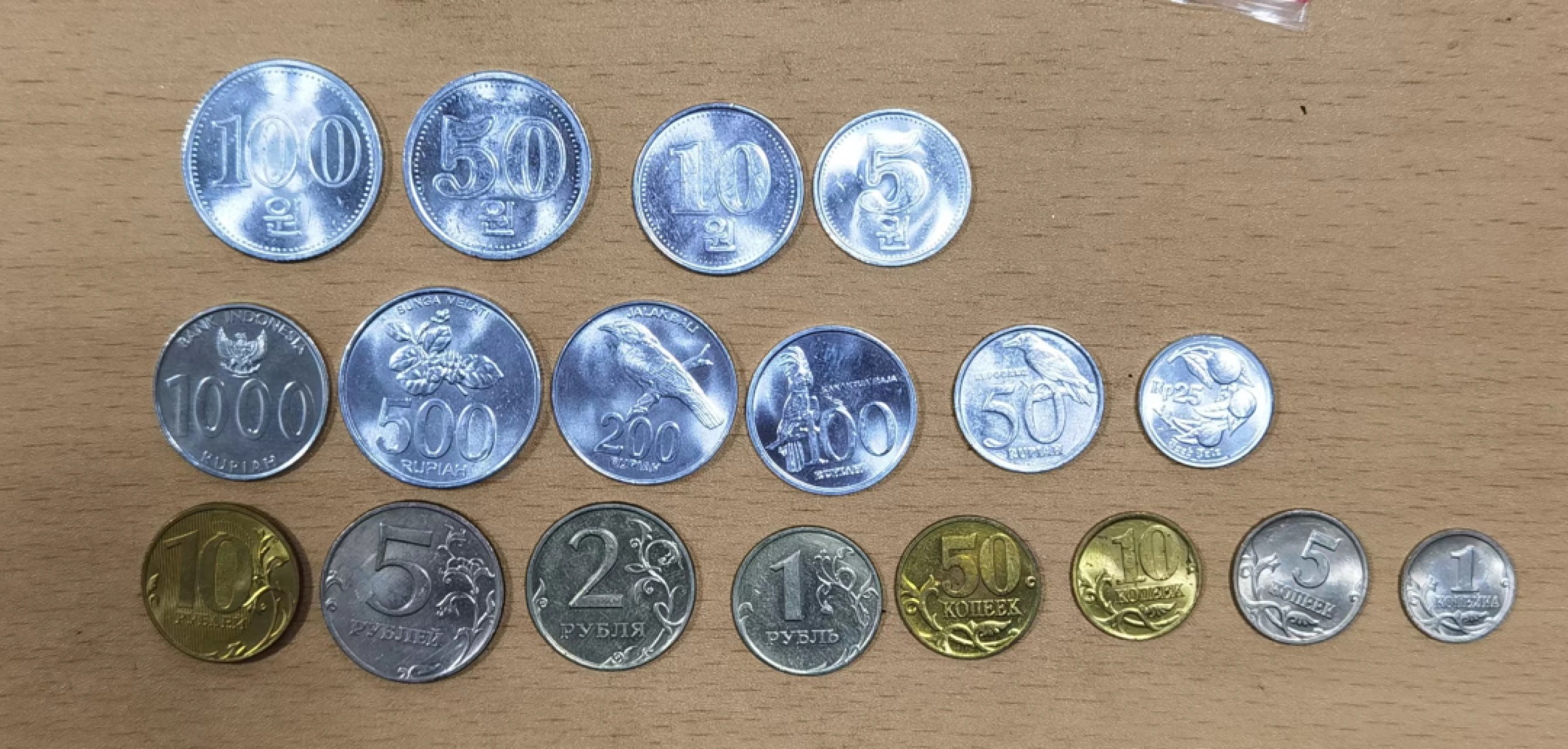 北京马甸外国钱币专卖微拍第八十一期，非贵金属流通币，纪念币专场，陆续上新，欢迎关注 原光好品：印尼，朝鲜，俄罗斯