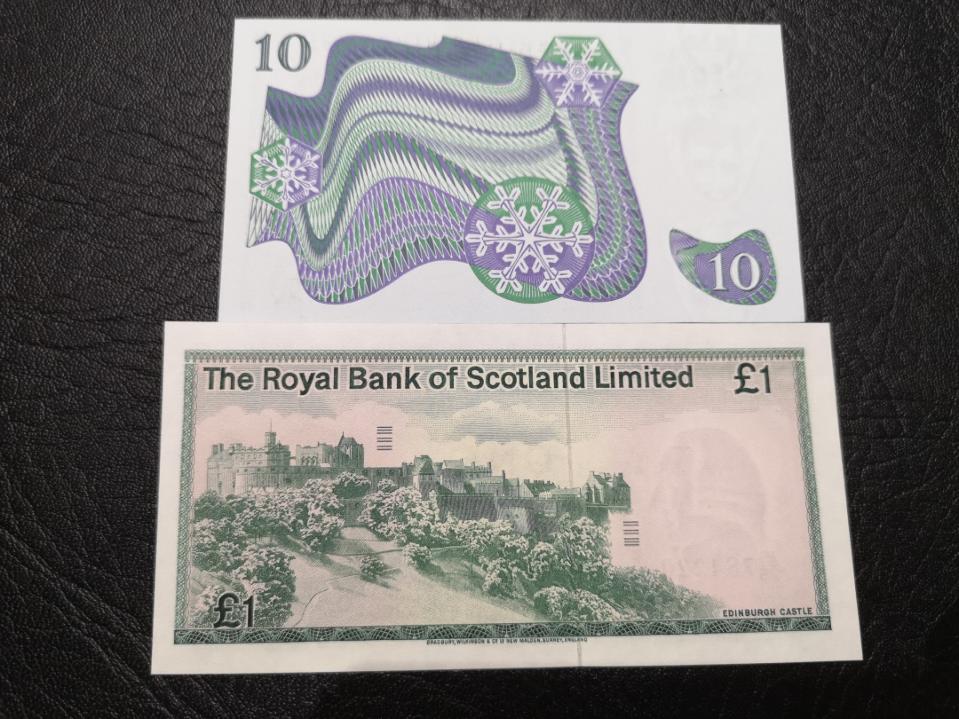 《外钞收藏家》第一百九十期 1979年苏格兰1镑+1980年瑞典10克朗 全新UNC