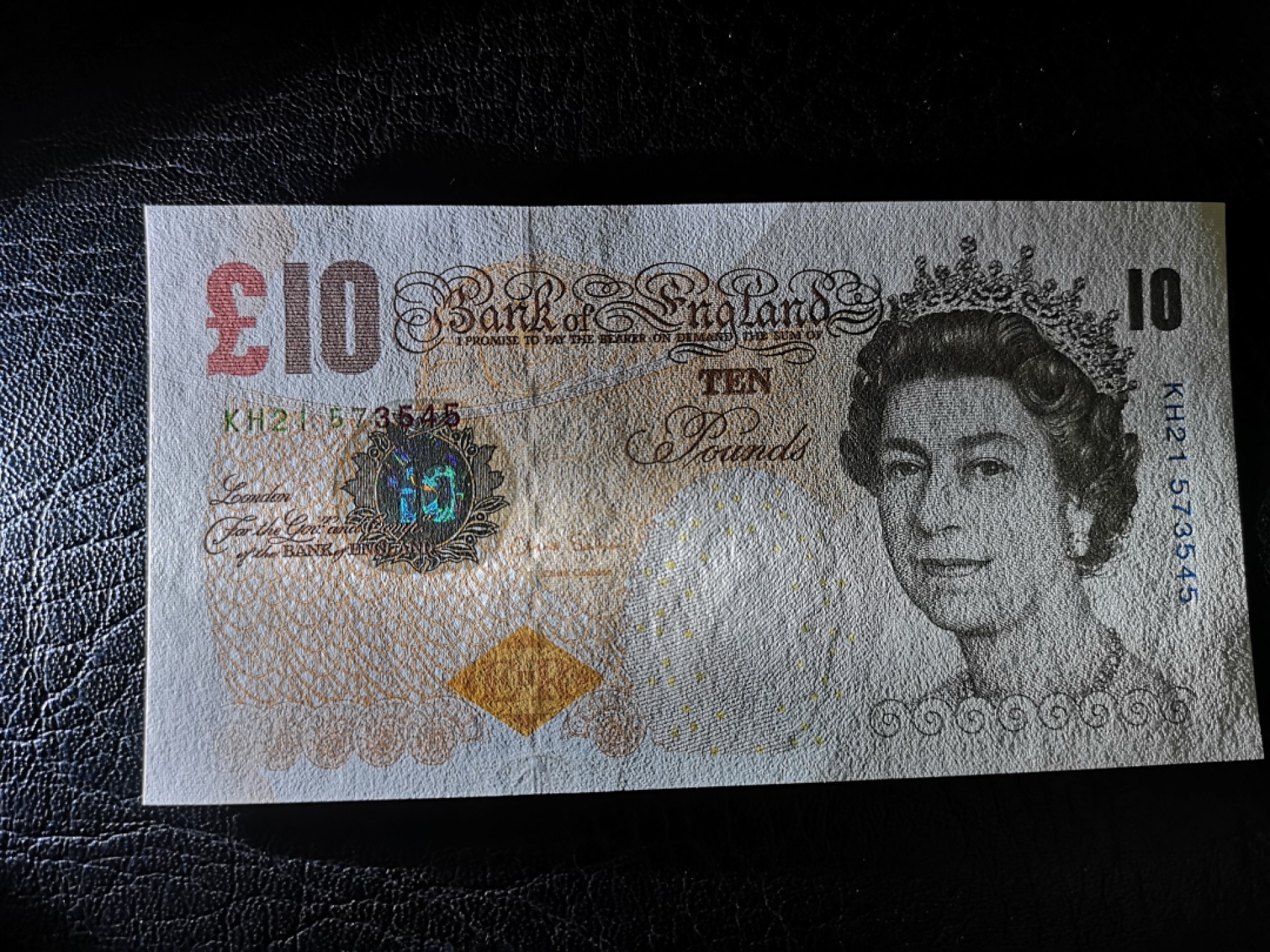 《外钞收藏家》第一百九十期 英国E序列10镑 全新UNC