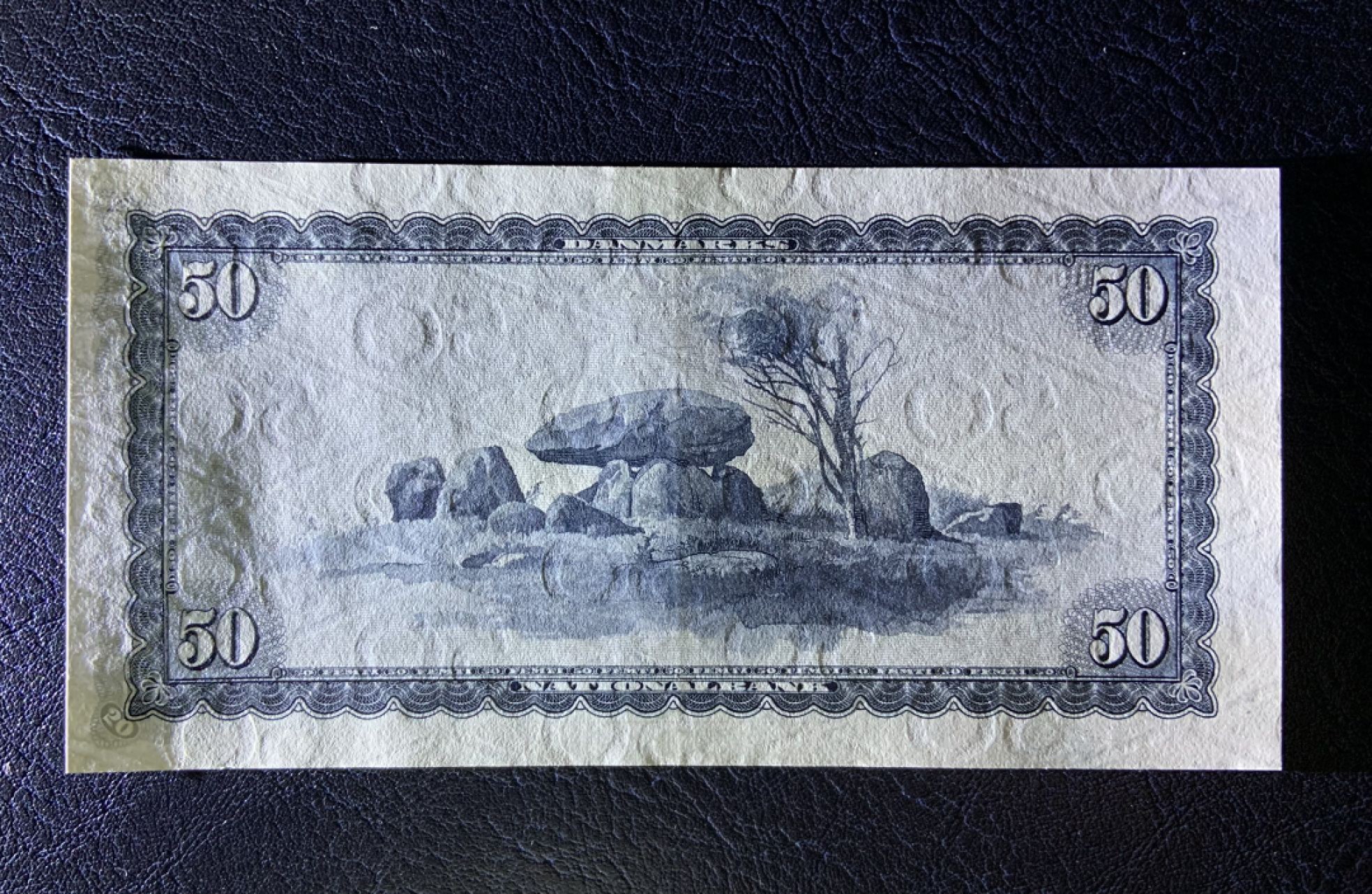 收藏联盟Quantum Auction 第179期拍卖 丹麦1970年50克朗 品相AU 细节如图 天文学家奥勒·罗默