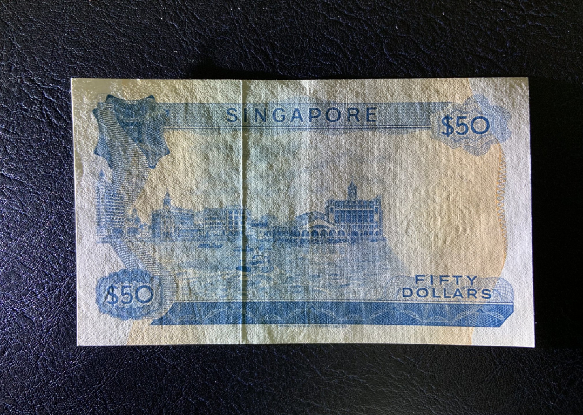 收藏联盟Quantum Auction 第179期拍卖 新加坡1970年50元 AU品相 细节如图 稀少吴庆瑞签名版