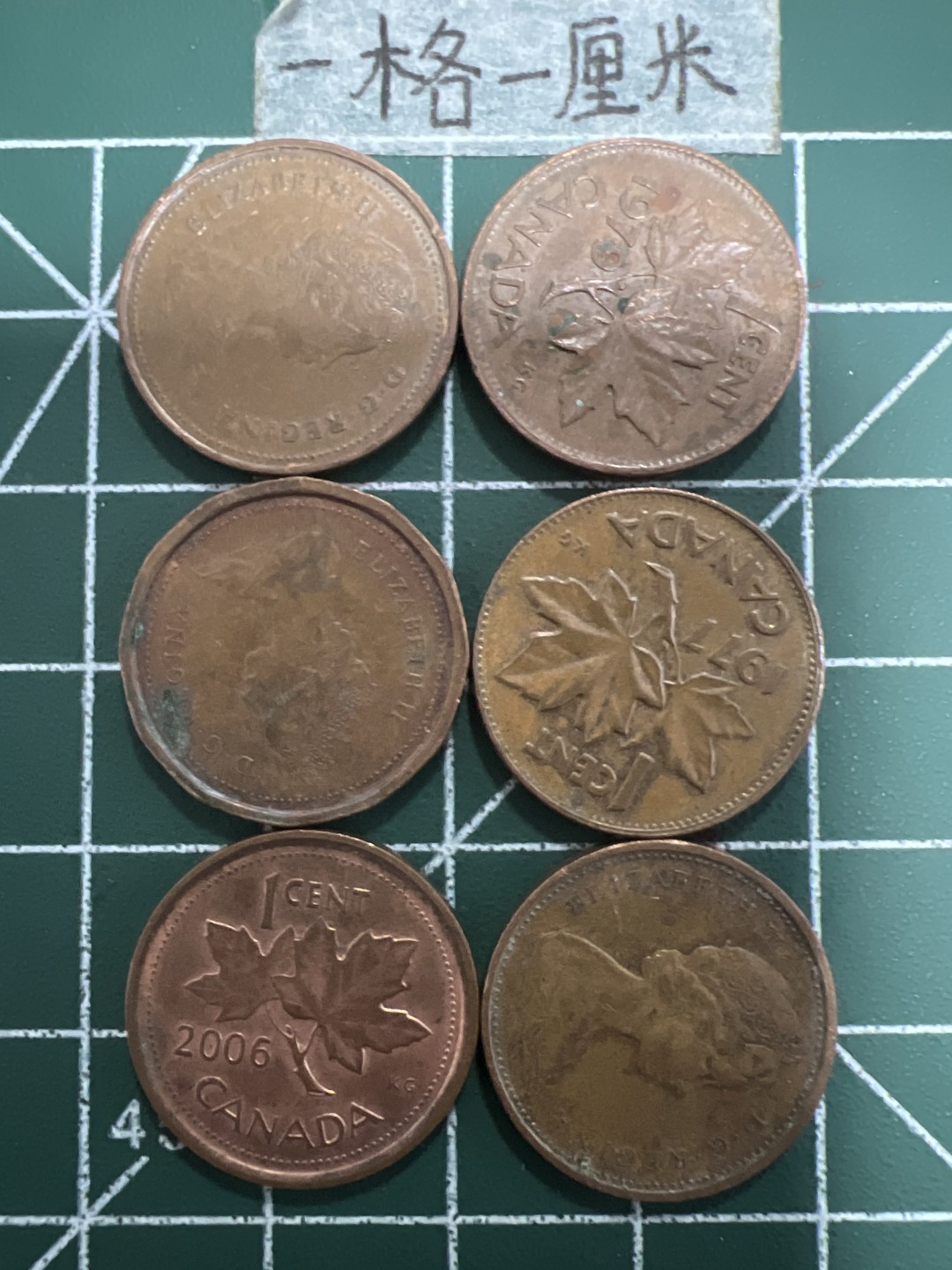 泡泡堂第四十九期  世界硬币纪念章专场（无押金，无佣金，捡漏，全场20包邮，偏远地区除外） 加拿大老版一分六个