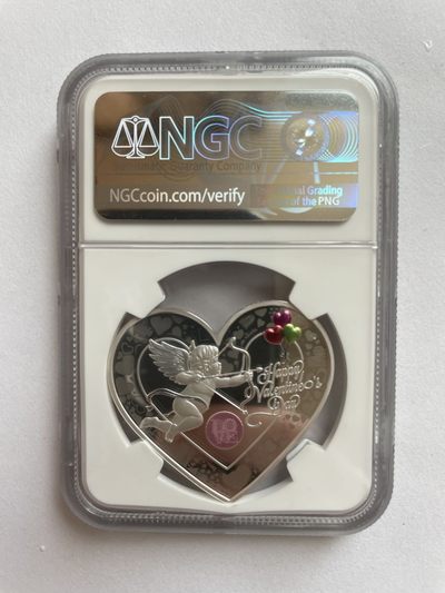 情人节快乐25克银章NGC70