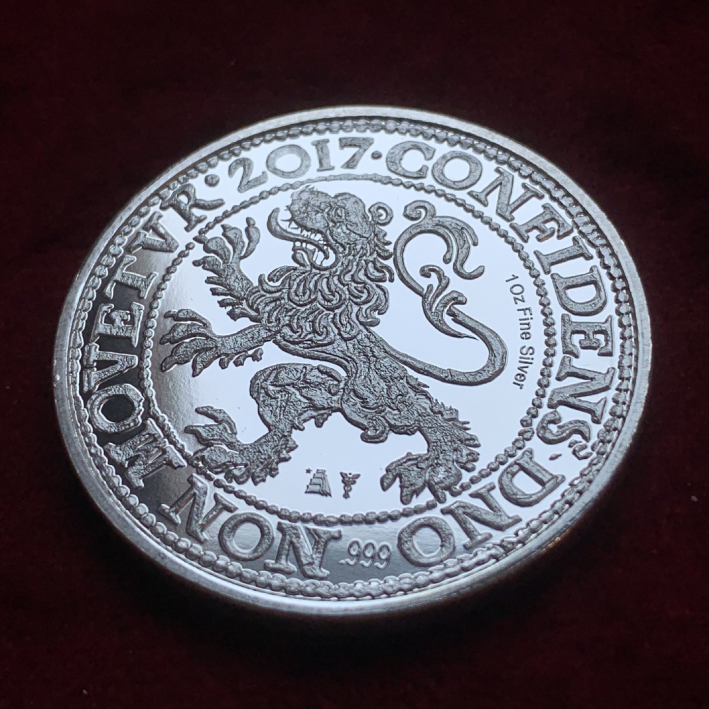 《竞宝斋》第77场-本周日，周一，周四3场拍卖（全场不限金额包邮） 2017年荷兰武士复刻1盎司银币 含银量99.9% 31.1克