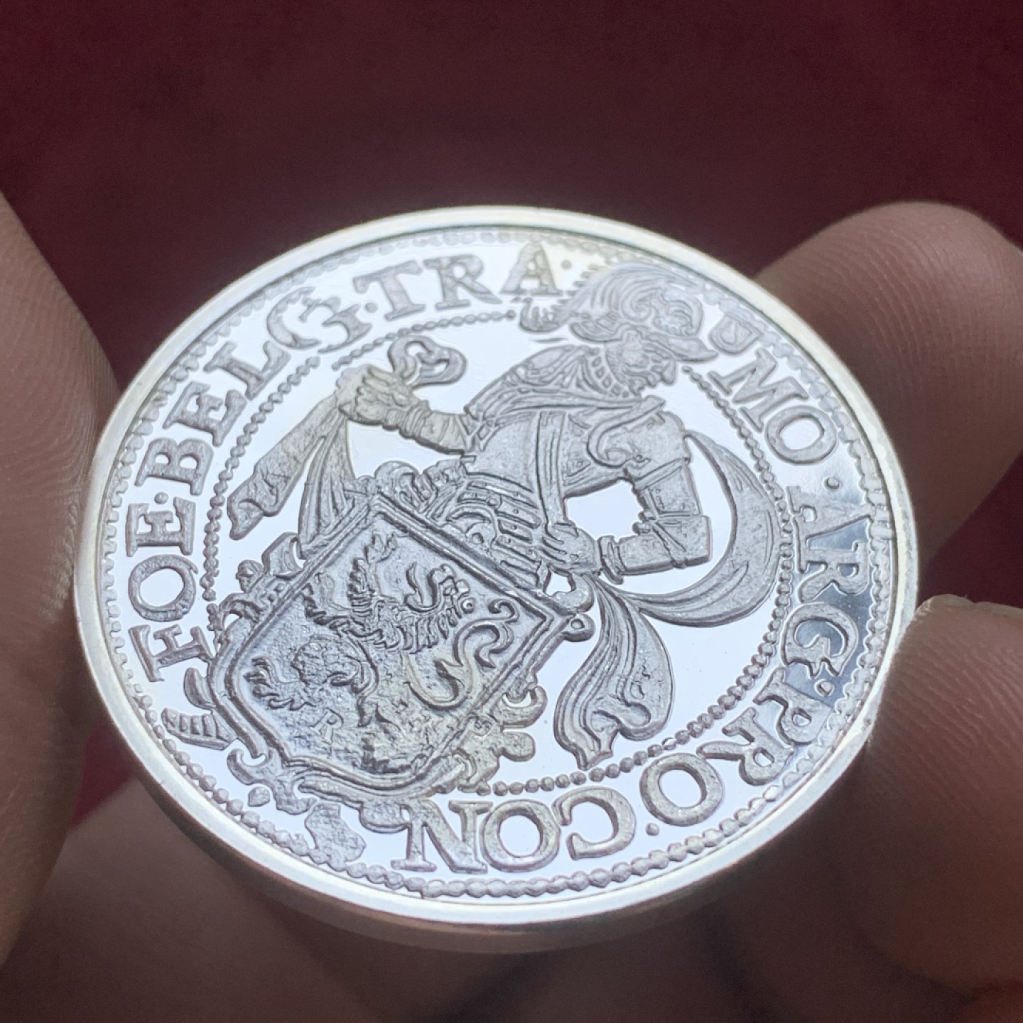 《竞宝斋》第77场-本周日，周一，周四3场拍卖（全场不限金额包邮） 2017年荷兰武士复刻1盎司银币 含银量99.9% 31.1克