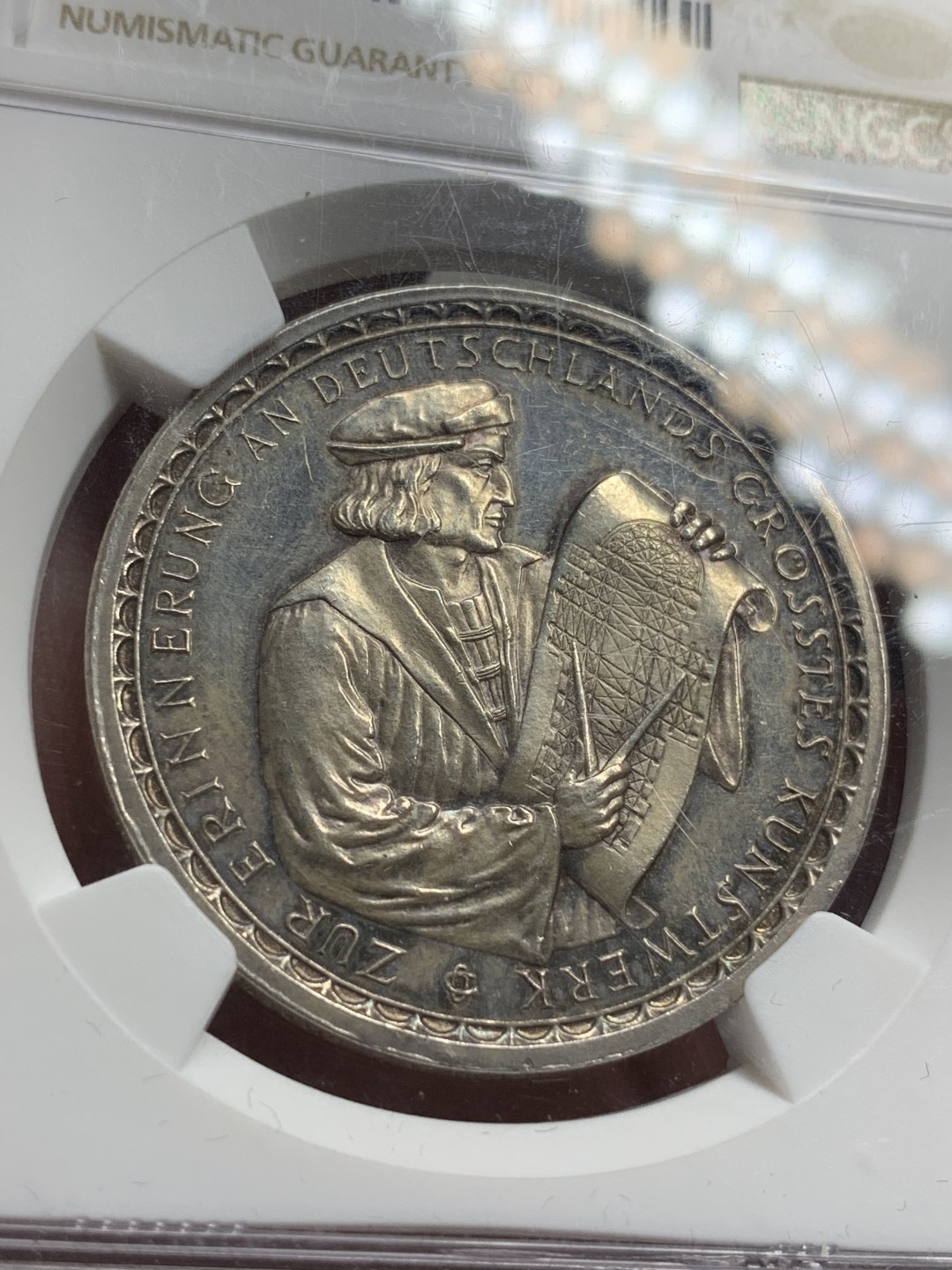 《竞宝斋》第77场-本周日，周一，周四3场拍卖（全场不限金额包邮） NGC MS62 德国 1928年 科隆大教堂 建成680周年纪念 银章