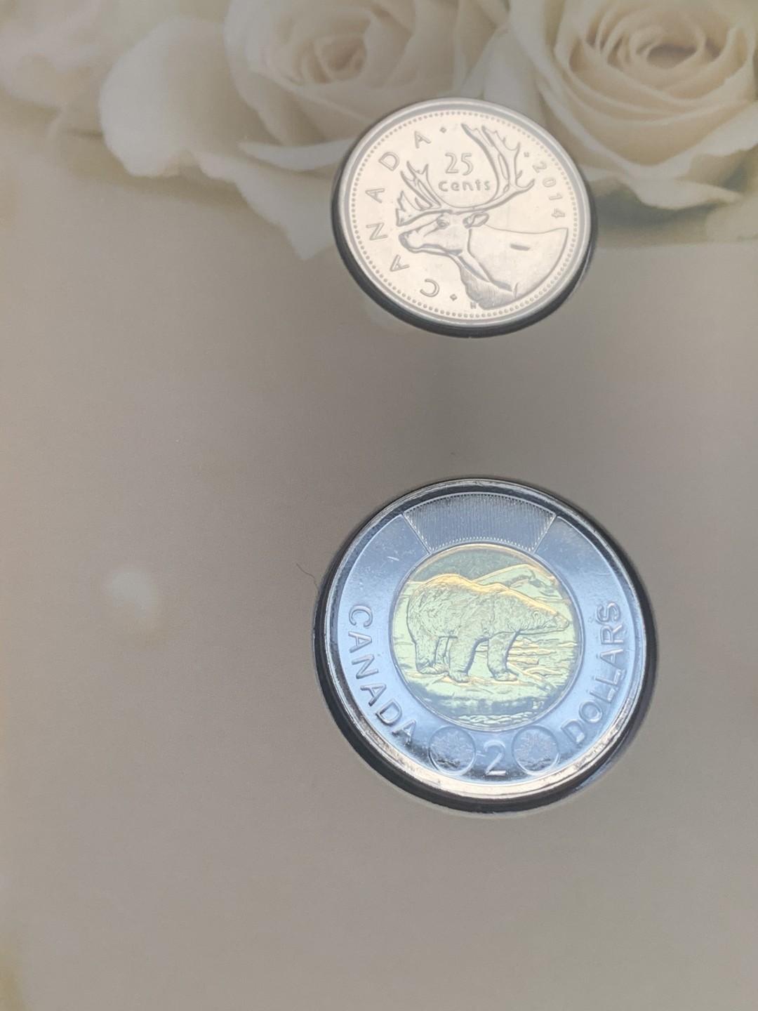 《竞宝斋》第77场-本周日，周一，周四3场拍卖（全场不限金额包邮） 3套 卡装 加拿大 2014年 五枚装套币 最大面值2元 原装塑料套子 完美状态