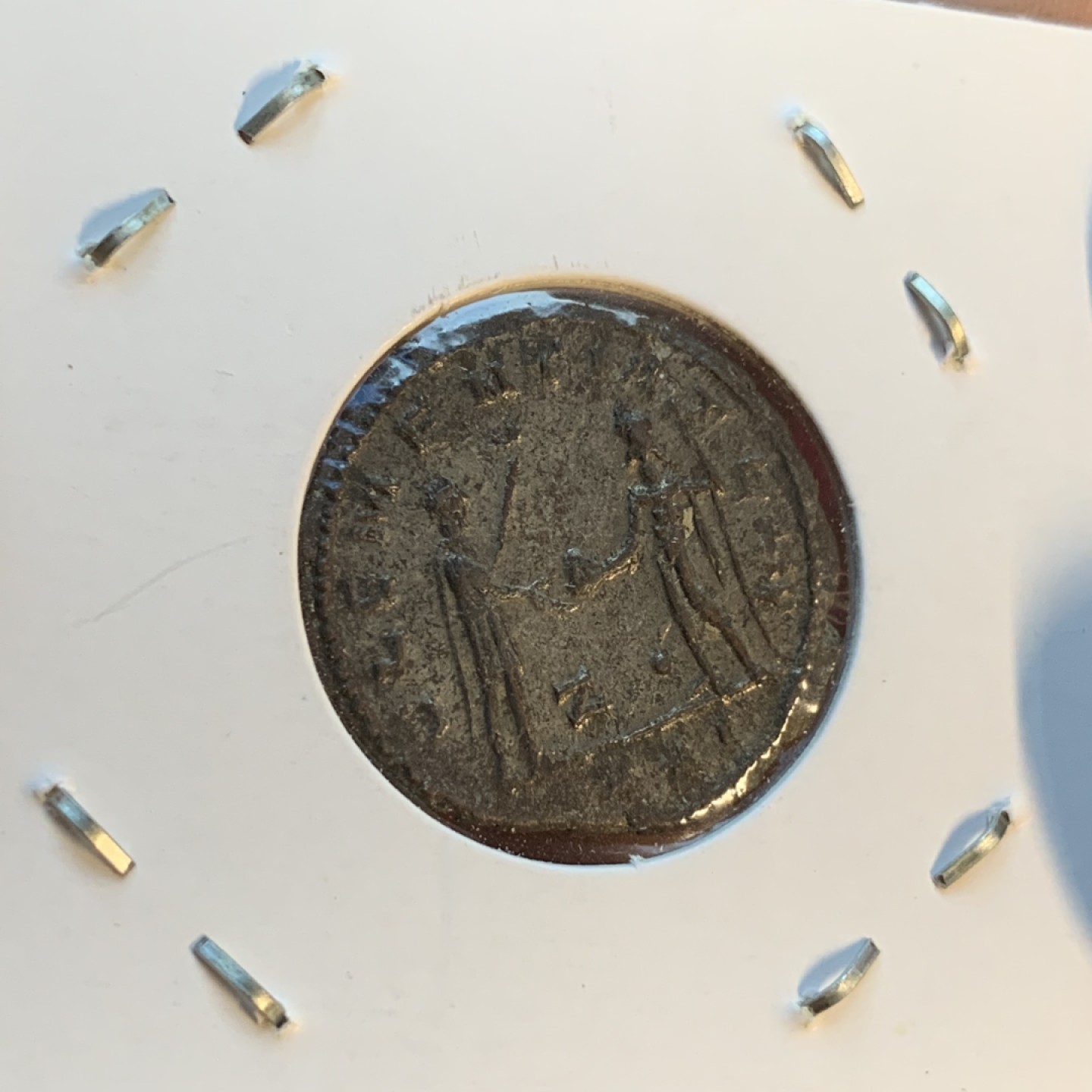 《竞宝斋》第77场-本周日，周一，周四3场拍卖（全场不限金额包邮） 公元276-282年古罗马普罗布斯洗银币（还有部分银层残留）