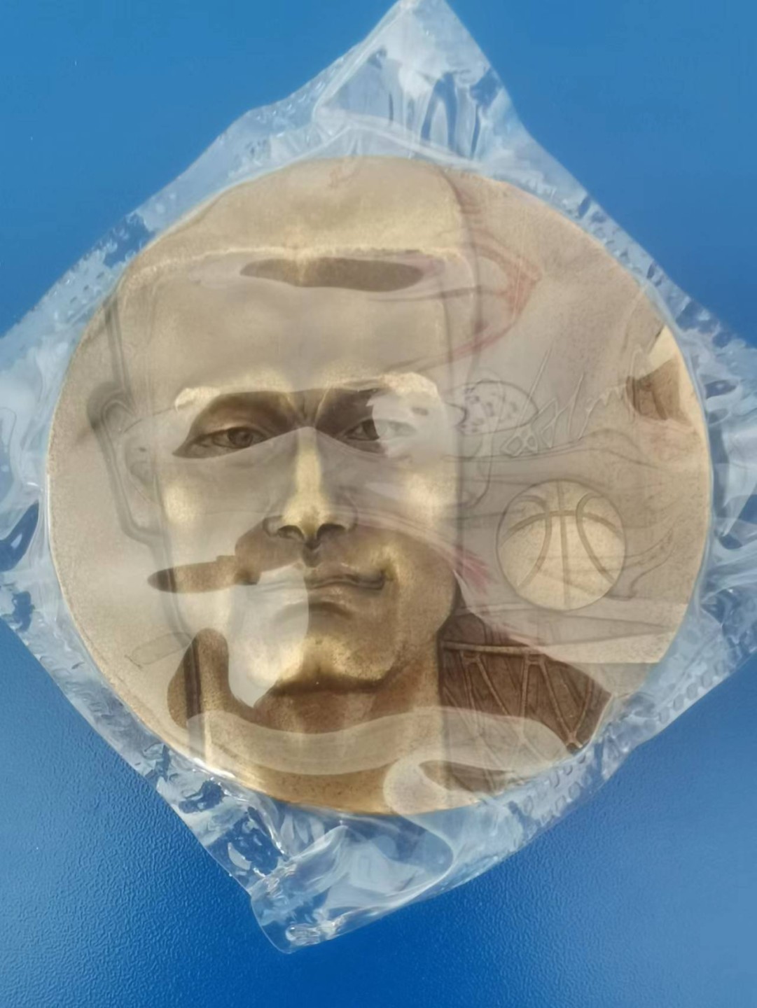 国章精选 姚明高浮雕大铜章