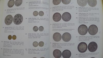 世界钱币章牌书籍专场拍卖11.01 《李察伟德收藏的中国钱币以及其他钱币拍卖目录》