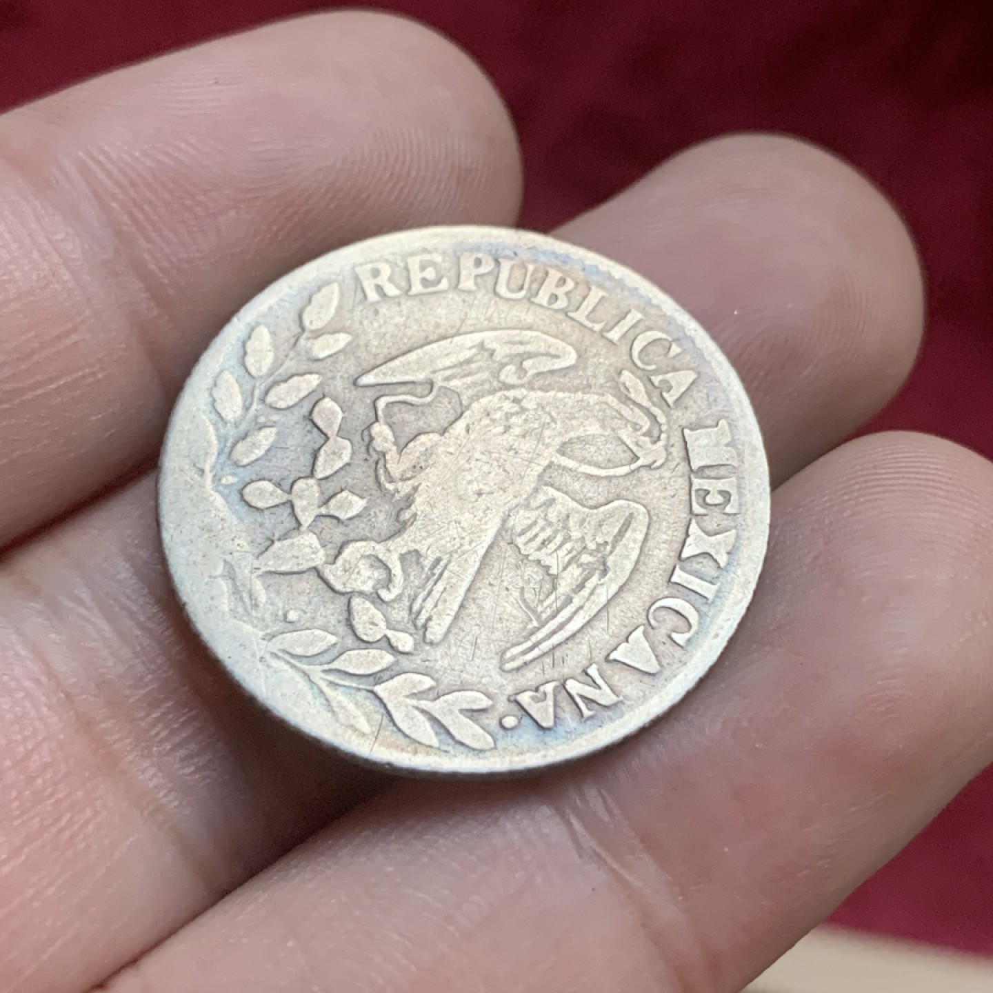 《竞宝斋》第77场-本周日，周一，周四3场拍卖（全场不限金额包邮） 墨西哥1848年Go厂 鹰洋小毫 2R银币 鹰洋的辅币都非常少见