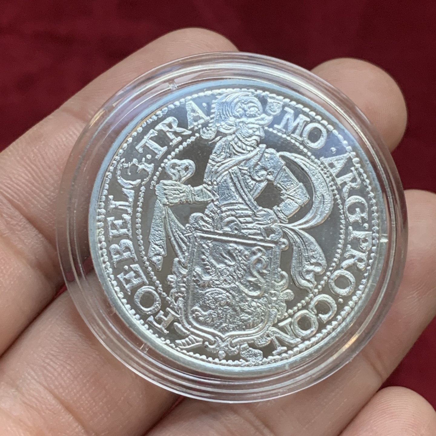 《竞宝斋》第77场-本周日，周一，周四3场拍卖（全场不限金额包邮） 2017年荷兰武士复刻1盎司银币 含银量99.9% 31.1克